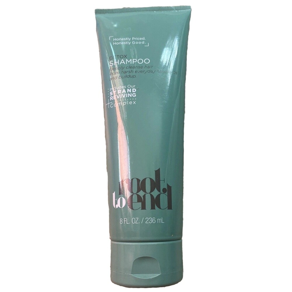 ROOT TO END DETOX HAIR SHAMPOO REMOVES RESIDUE & BUILD-UP 8oz New